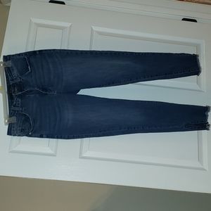 KanCan Medium Wash Ankle Zip Skinny Jeans